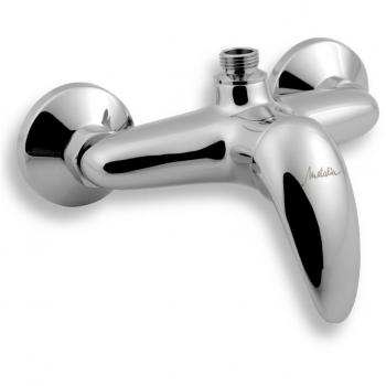 Robinetterie de douche Metalia 55, chrome, sortie supérieure