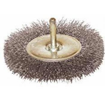 Spazzola Metal 100 mm – Acciaio Ondulato – Attacco 6 mm – Lunghezza 30 cm – 9 Epoche