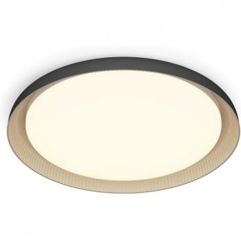 Pebblo Plafonnier LED Noir 10W par Philips
