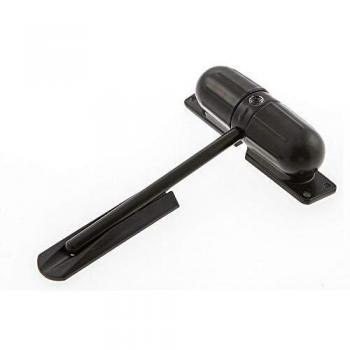 Sterling 271 DCBK Black, Surface Mounted, Spring Loaded Door Closer Black