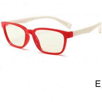 Square Transparent Blue Light Glasses for Boys