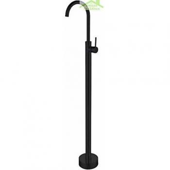 Mitigeur lavabo totem Karag chrome noir