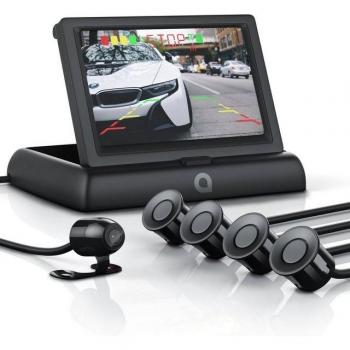 Aplic Rückfahrhilfe mit 4x Sensoren und Monitor