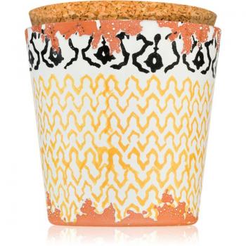 10 cm Wax Design Amber Candle