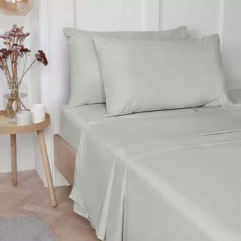 Vantona Silver 180‑TC Easy Care Fitted Sheet – King Size