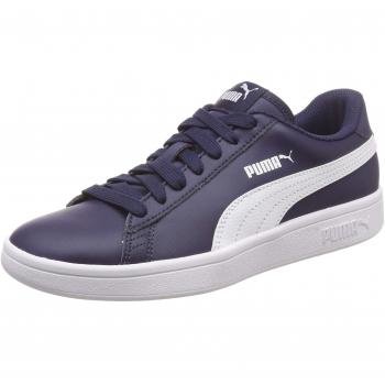Puma Smash V2 L, Baskets Basses Mixte Adulte Bleu