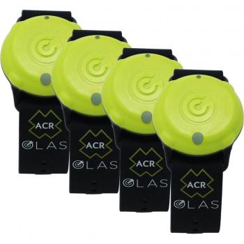 ACR OLAS (Overboard Location Alert System) Crew Tag & Strap, 4-Pack