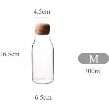 Sealed Glass Bottle for Kitchen Storage