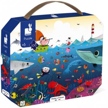 Puzzle Gigante Mundo Submarino 100 Pzs (+6A)