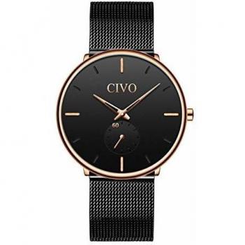 CIVO Orologio Ufficiale Moda Uomo