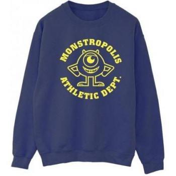 Damen Sweatshirt Monsters University L in Dunkelblau