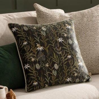 Meadow Bloom Polyester Filled Square Cushion