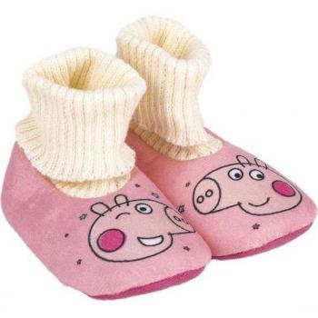 Rosa Hustofflor med Peppa Pig