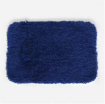 Tapis De Bain Microfibre Highland 55x65cm Bleu Marine