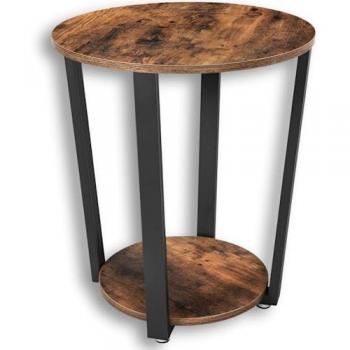 Holz4home® Runder Beistelltisch Lorie