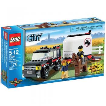 Camion de Transport de Chevaux LEGO City 7635