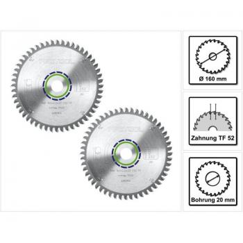 Sierra Circular Especial Festool 160mm 52 Dientes 496306