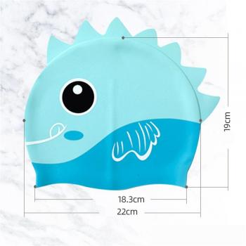 Cartoon Shark Swim Hat for Children