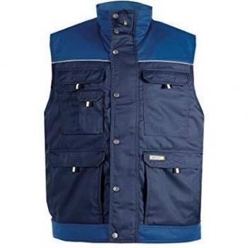 Dassy Hulst Weste, 3XL, Dunkelblau/Kornblau