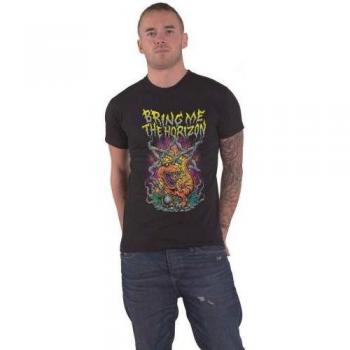 T-Shirt Bring Me The Horizon con Dinosauro – Cotone XL
