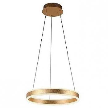 Lámpara Colgante Circular LED Helia Oro 50cm