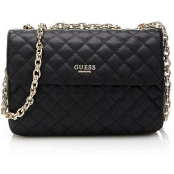 Borsa a tracolla flaps Guess nero