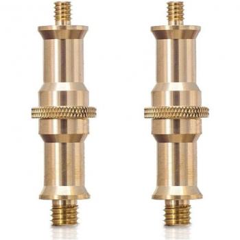2-Pack 1/4 to 3/8 Inch Screw Adapter for Light Stand Hotshoe