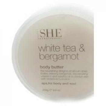 Om She 250 g White Tea & Bergamot Body Butter