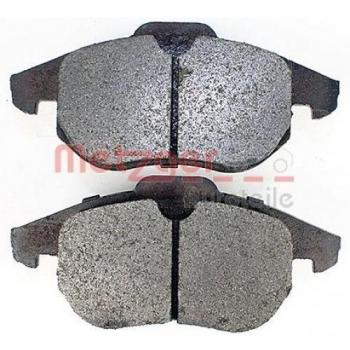 Metzger Kit di Pastiglie Freno con numeri articolo: 1605094, 1605095, 1605098, 1