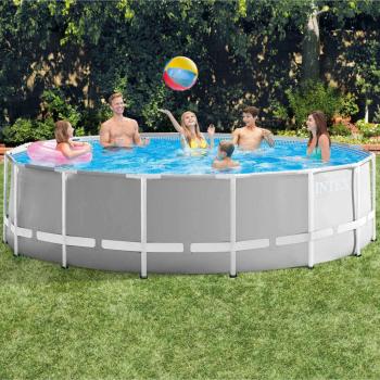 Ensemble de piscine hors-sol Prism Intrex 457 × 122 cm 26726GN
