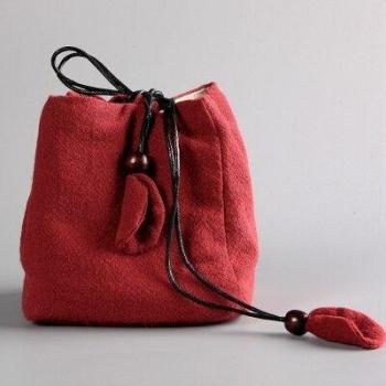 Trousse Théière Chic – Sac Lin 1 Pot, 1 Tasse