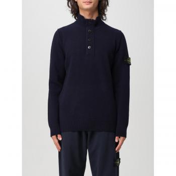 Stone Island Men's Sweater in Blue
