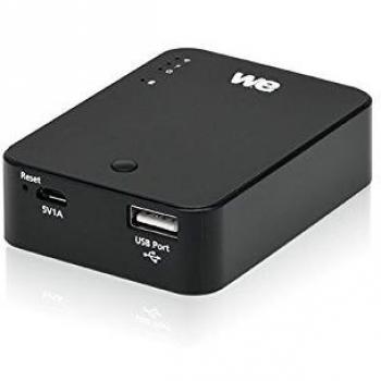 Lecteur multimédia tout-en-un : Wi‑Fi, USB, carte SD, routeur 5000 mAh