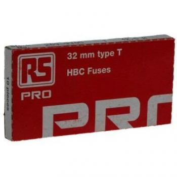 Cartouche Fusible 12,5A RS PRO Type T 500 V c.a