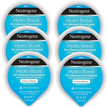Feuchtigkeitscreme-Maske Neutrogena Hydro Boost – 6 Stück á 10 ml