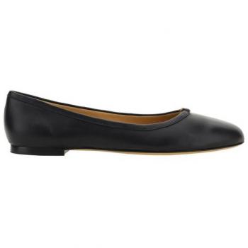 Chloé Flats en Cuir Noir