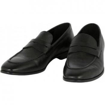 Debenhams Herren-Lederloafer 11 UK in Dunkelbraun