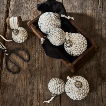 Set di 6 decorazioni natalizie Maélys in stile vintage