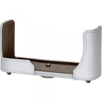Olympus CS‑10B Leather Bomber in White