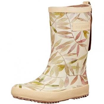 Gummistiefel FASHION für Kinder, Beige Leaves