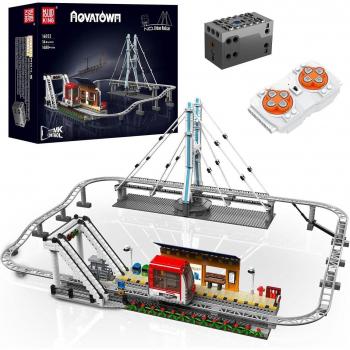 Mould King Train Télécommandé avec pièces de voie