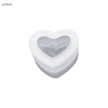 Mirror Finish Heart Silicone Mold for Crafts
