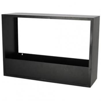 Cadre mural horizontal plantes Noir 58x18,2x40 cm