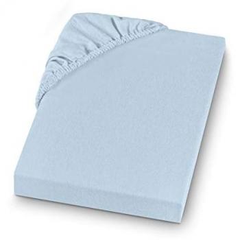 SETEX Spannbettlaken GOTS Feinbiber, 200 cm x 200 cm, aus zertifizierter Bio-Baumwolle