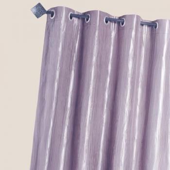 Rideau Froissé Violet Parme 135x260 cm
