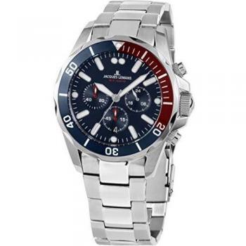 Jacques Lemans Liverpool Chronograph 1-2091G Edelstahl