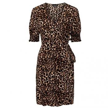 Pieces Maxikleid PCTALA 2/4 mit Smok-Details