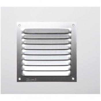 Rejilla de ventilación sin borde 0.6 natural 10x10
