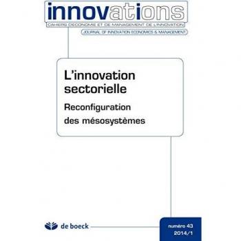 Sophie Mignon Cahiers D'Economie De L'Innovation 2014/1 N.43