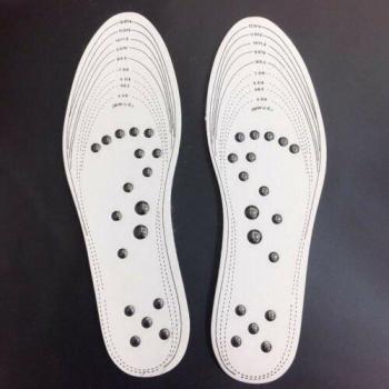 Semelles pour hommes et femmes à thérapie magnétique